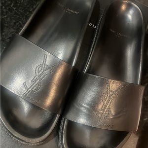 Slightly worn ysl slides